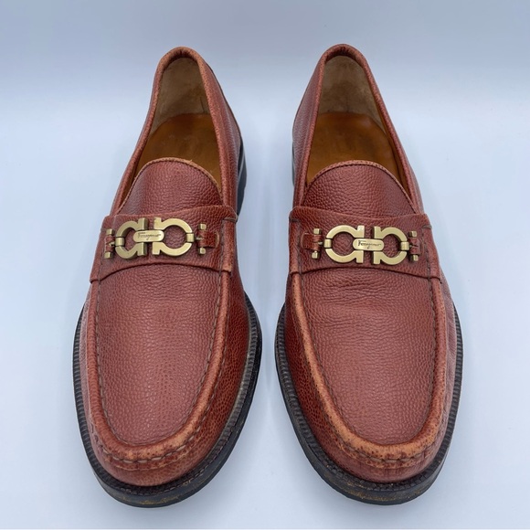 Salvatore Ferragamo Loafers 10 Brown - Picture 5 of 16